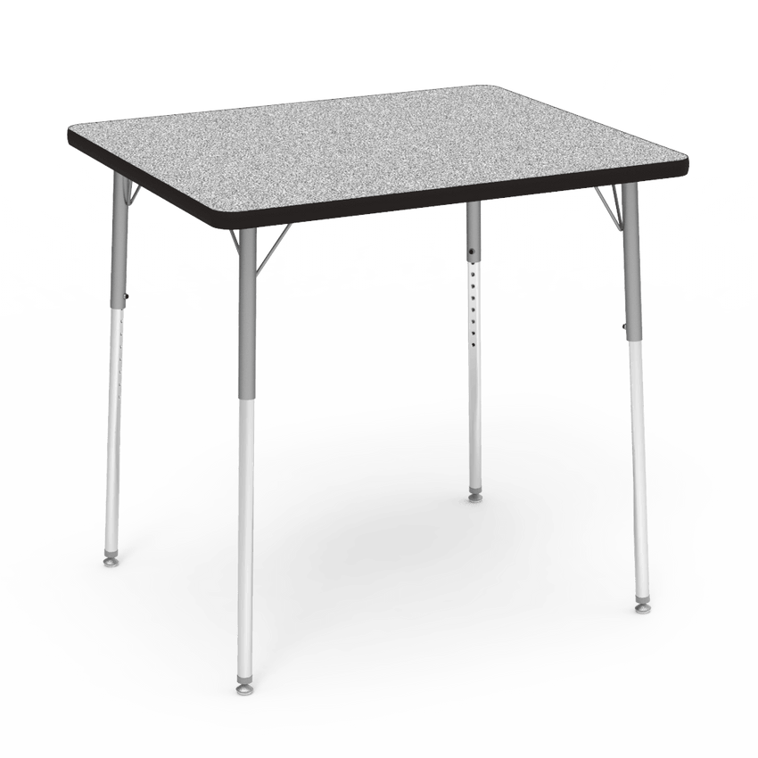 Virco 483036W- Rectangular 30" x 36" Activity Table, 1 1/8 inch Thick Laminate Top, Adjustable WheelChair Leg Height (Virco 483036W) - SchoolOutlet