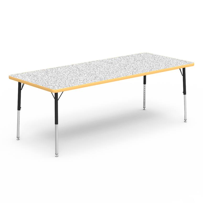 Rectangular Activity Table Rectangular Activity Table With Heavy Duty Laminate Top - Preschool ...