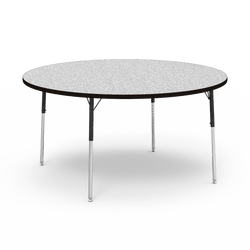 Virco 4860R - 4000 Series Round Activity Table with Heavy Duty Laminate Top (60" Diameter x 22-30"H)