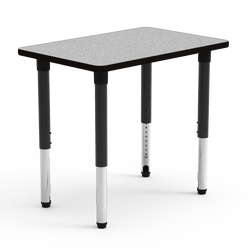 Virco 502436ADJ - Virco 5000 Series Adjustable Height Rectangle Activity Table (24"W x 36"L x 24"-32"H))