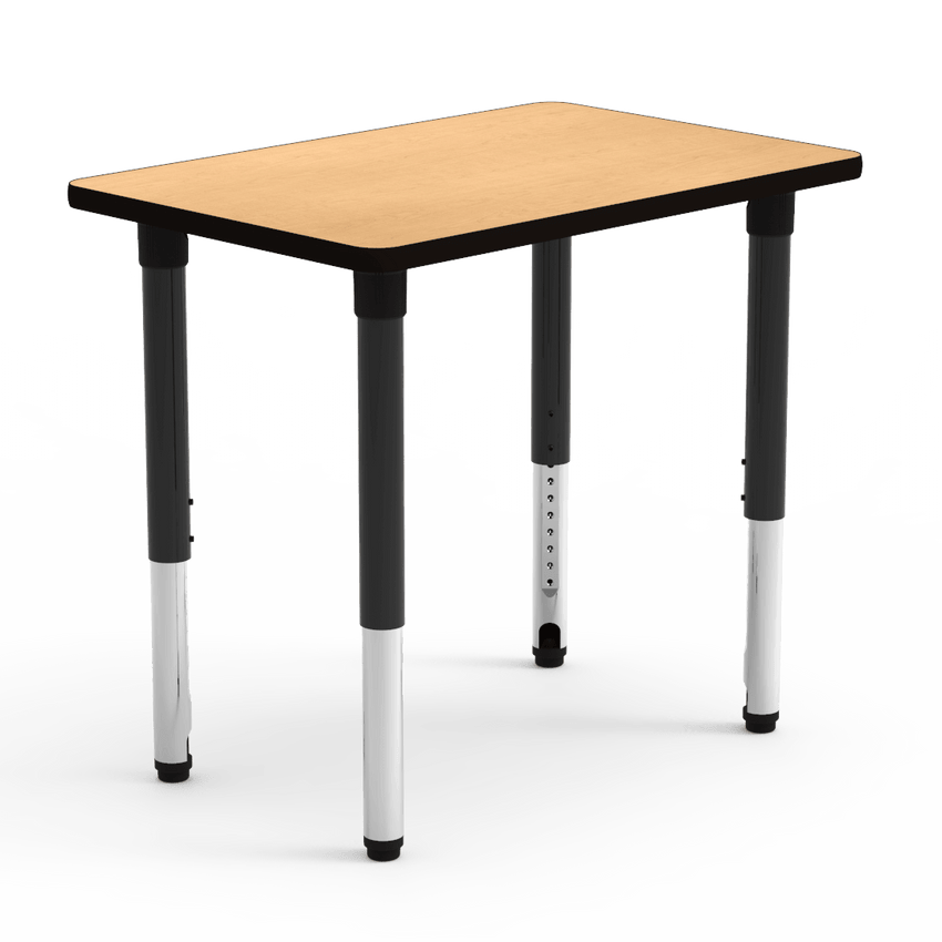 Virco 502436ADJ - Virco 5000 Series Adjustable Height Rectangle Activity Table (24"W x 36"L x 24"-32"H)) - SchoolOutlet