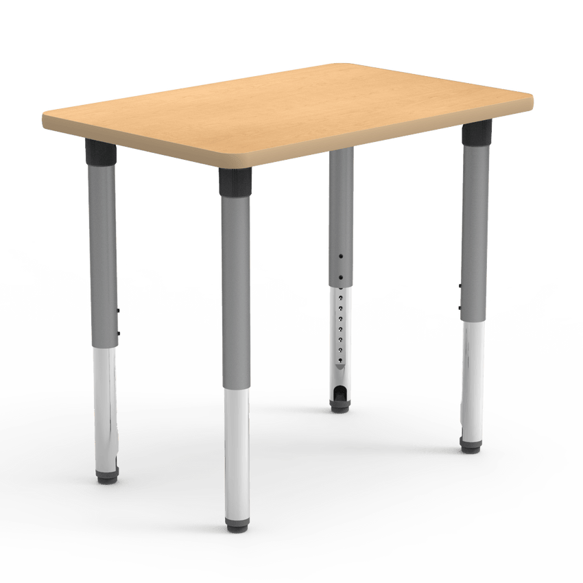 Virco 502436ADJ - Virco 5000 Series Adjustable Height Rectangle Activity Table (24"W x 36"L x 24"-32"H)) - SchoolOutlet
