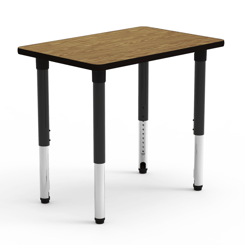 Virco 502436ADJ - Virco 5000 Series Adjustable Height Rectangle Activity Table (24"W x 36"L x 24"-32"H)) - SchoolOutlet