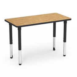 Virco 502448ADJ - 5000 Series Activity Table, 24" x 48" Rectangle Top (Virco 502448ADJ)