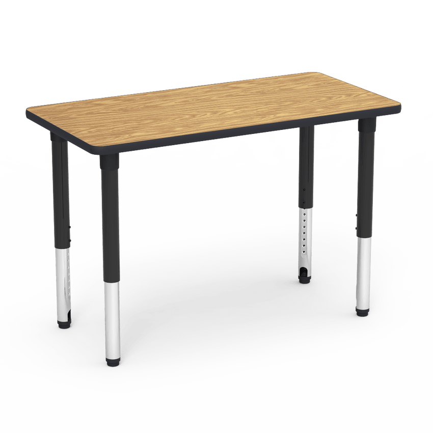 Virco 502448ADJ - 5000 Series Activity Table, 24" x 48" Rectangle Top (Virco 502448ADJ) - SchoolOutlet