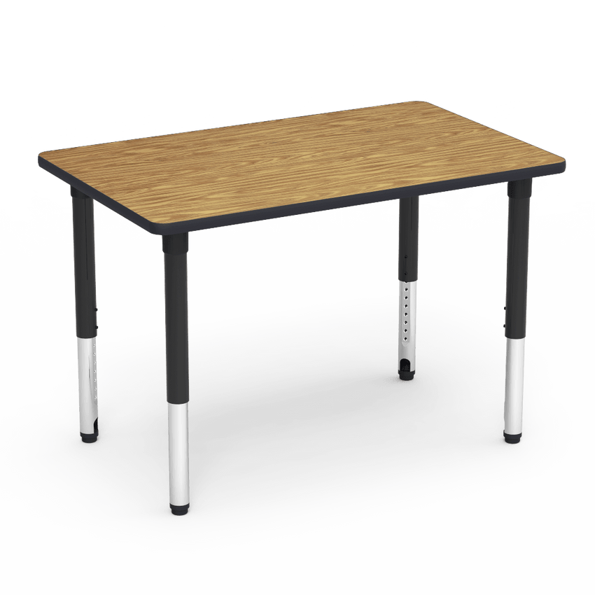 Virco 503048ADJ - 5000 Series Activity Table, 30" x 48" Rectangle Top (Virco 503048ADJ) - SchoolOutlet