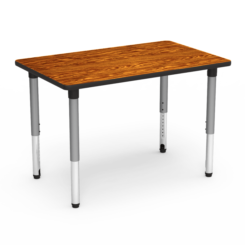 Virco 503048ADJ - 5000 Series Activity Table, 30" x 48" Rectangle Top (Virco 503048ADJ) - SchoolOutlet