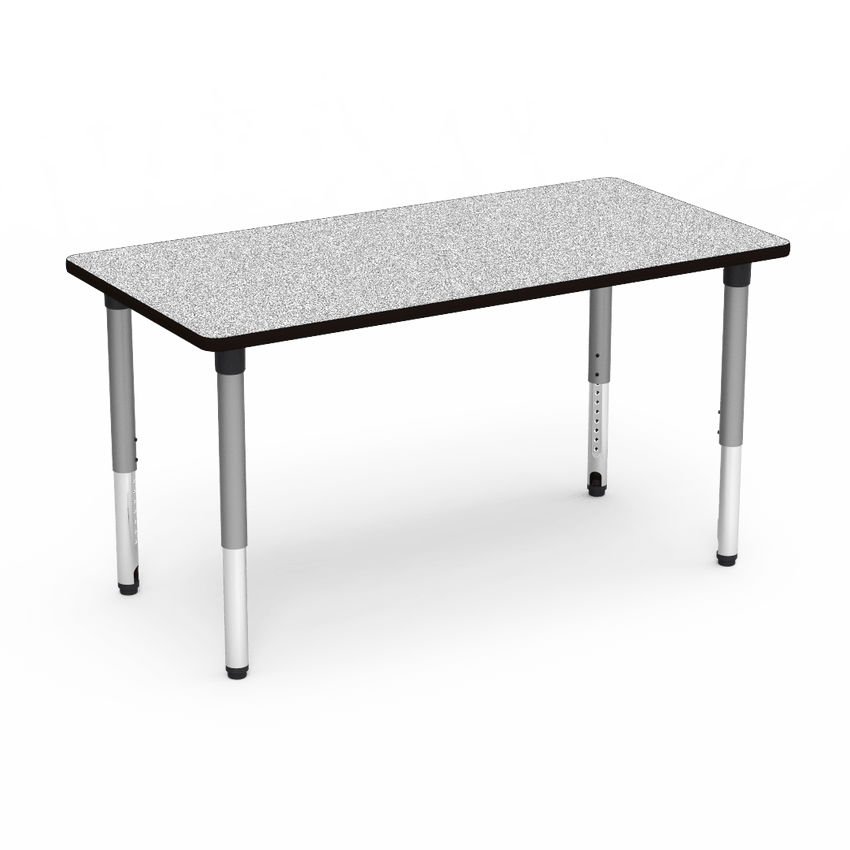 Virco 503060ADJ - 5000 Series Rectangle Activity Table (30"W x 60"L) with Adjustable Height Legs (24"-32"H) - SchoolOutlet