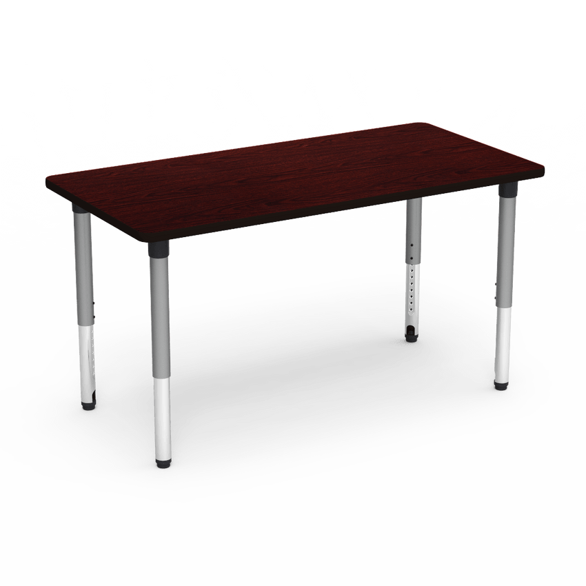 Virco 503060ADJ - 5000 Series Rectangle Activity Table (30"W x 60"L) with Adjustable Height Legs (24"-32"H) - SchoolOutlet