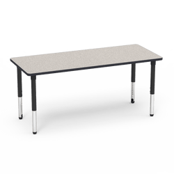 Virco 503072ADJ - 5000 Series Rectangle Activity Table (30" x 72") with Adjustable Height Legs (24"-32"H)