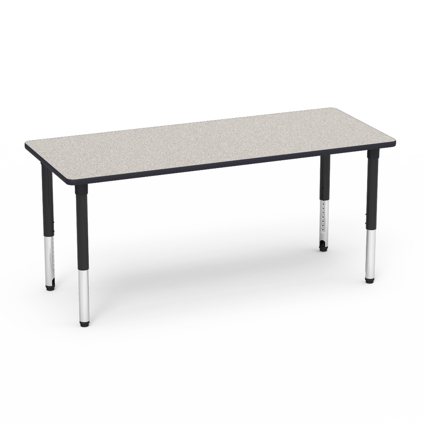 Virco 503072ADJ - 5000 Series Rectangle Activity Table (30" x 72") with Adjustable Height Legs (24"-32"H) - SchoolOutlet