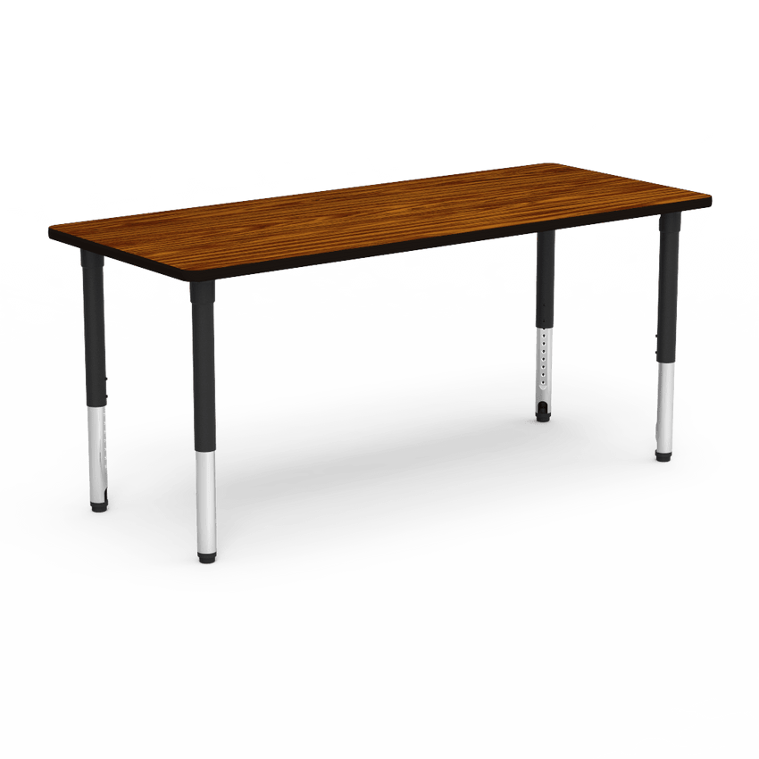 Virco 503072ADJ - 5000 Series Rectangle Activity Table (30" x 72") with Adjustable Height Legs (24"-32"H) - SchoolOutlet