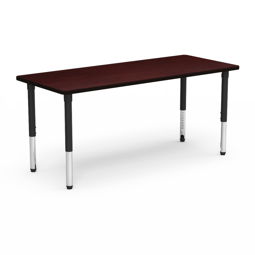 Virco 503072ADJ - 5000 Series Rectangle Activity Table (30" x 72") with Adjustable Height Legs (24"-32"H) - SchoolOutlet