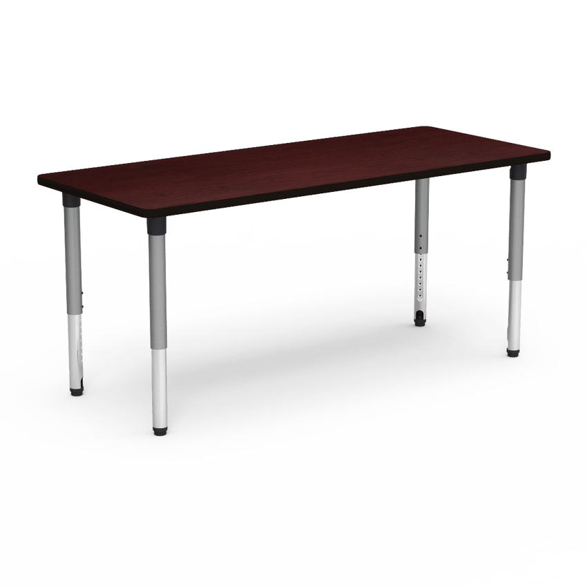 Virco 503072ADJ - 5000 Series Rectangle Activity Table (30" x 72") with Adjustable Height Legs (24"-32"H) - SchoolOutlet