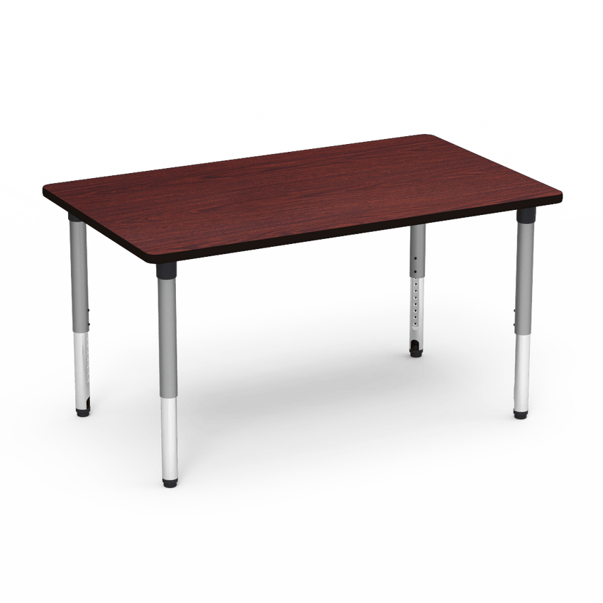 Virco 503660ADJ - 5000 Series Activity Table, 36" x 60" Rectangle Top and Adjustable Height Legs (24"-32") - SchoolOutlet
