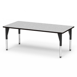 Virco 503672ADJ - 5000 Series Activity Table, 36" x 72" Rectangle Top (Virco 503672ADJ)