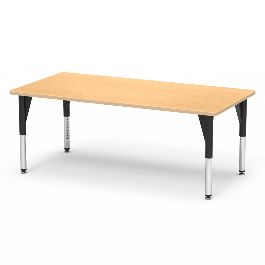 Virco 503672ADJ - 5000 Series Activity Table, 36" x 72" Rectangle Top (Virco 503672ADJ) - SchoolOutlet