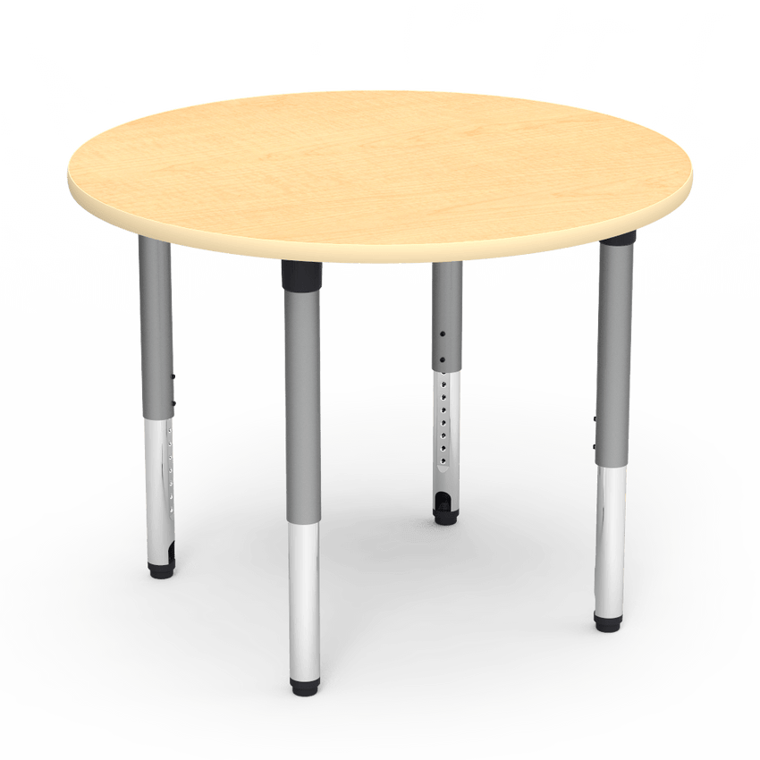 Virco 5042RADJ - 5000 Series Activity Table, 42" Round Top (Virco 5042RADJ) - SchoolOutlet