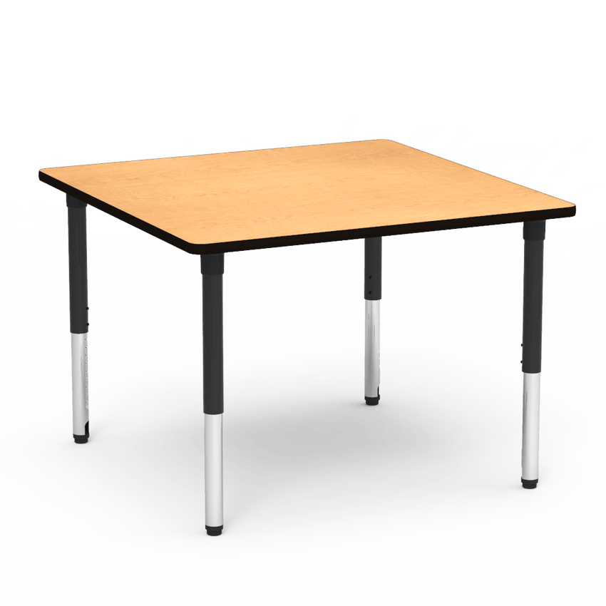 Virco 504848ADJ - 5000 Series Activity Table, 48" x 48" Square Top (Virco 504848ADJ) - SchoolOutlet