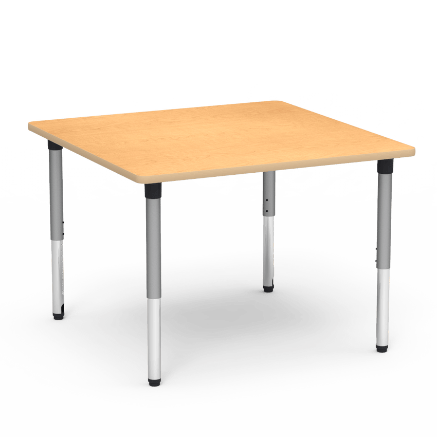 Virco 504848ADJ - 5000 Series Activity Table, 48" x 48" Square Top (Virco 504848ADJ) - SchoolOutlet