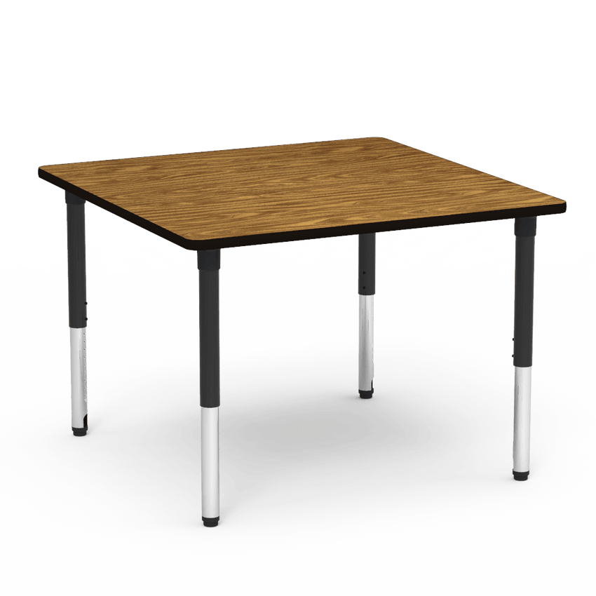 Virco 504848ADJ - 5000 Series Activity Table, 48" x 48" Square Top (Virco 504848ADJ) - SchoolOutlet