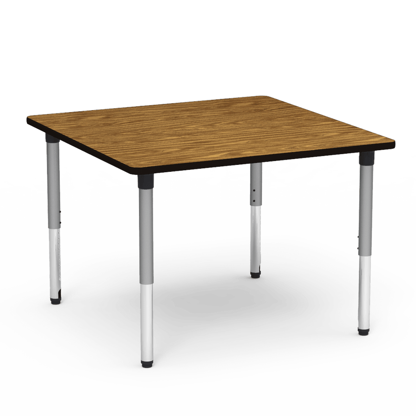 Virco 504848ADJ - 5000 Series Activity Table, 48" x 48" Square Top (Virco 504848ADJ) - SchoolOutlet