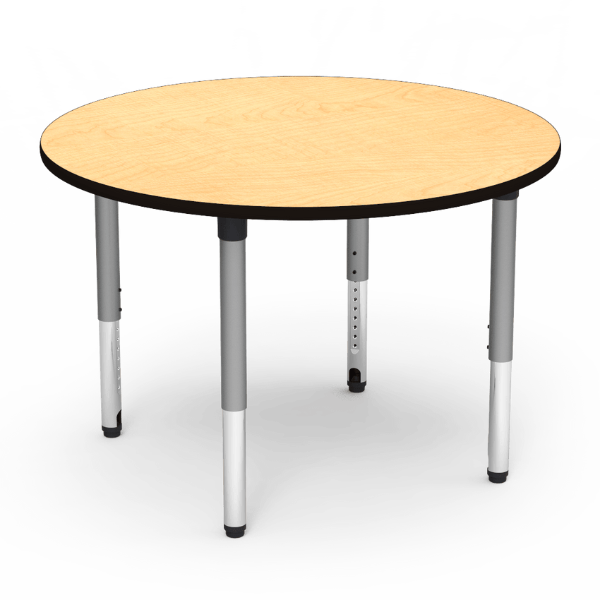 Virco 5048RADJ - 5000 Series Activity Table, 48" Round Top (Virco 5048RADJ) - SchoolOutlet