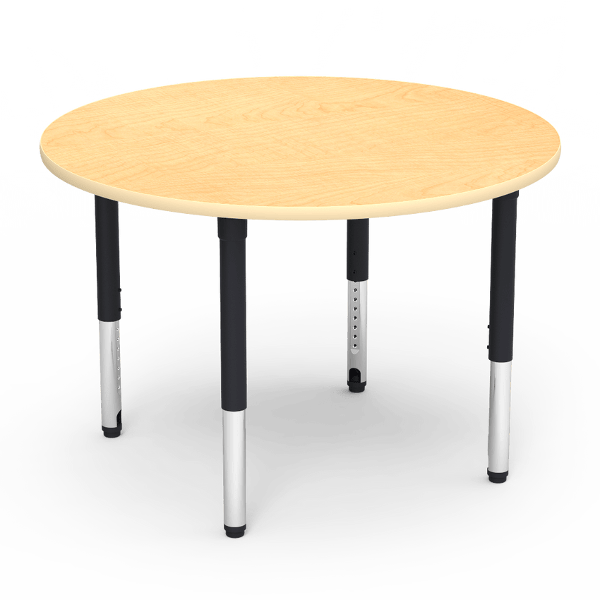 Virco 5048RADJ - 5000 Series Activity Table, 48" Round Top (Virco 5048RADJ) - SchoolOutlet
