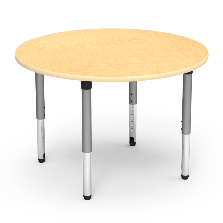 Virco 5048RADJ - 5000 Series Activity Table, 48" Round Top (Virco 5048RADJ) - SchoolOutlet