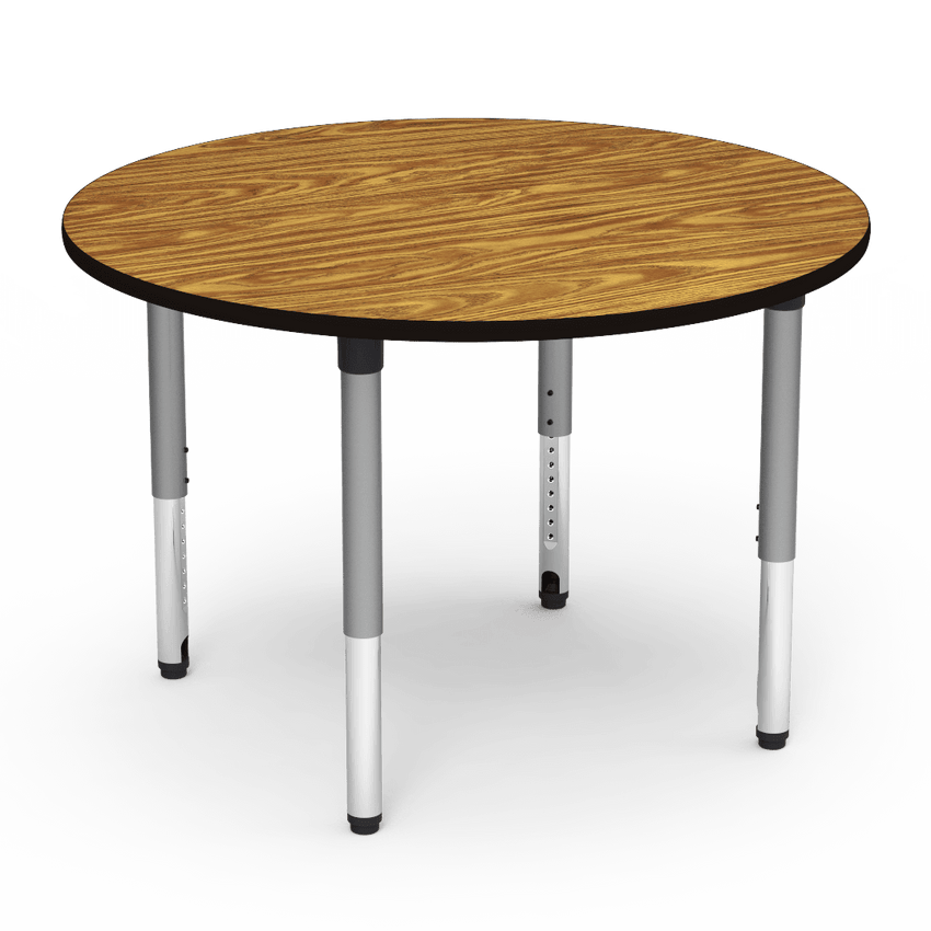 Virco 5048RADJ - 5000 Series Activity Table, 48" Round Top (Virco 5048RADJ) - SchoolOutlet