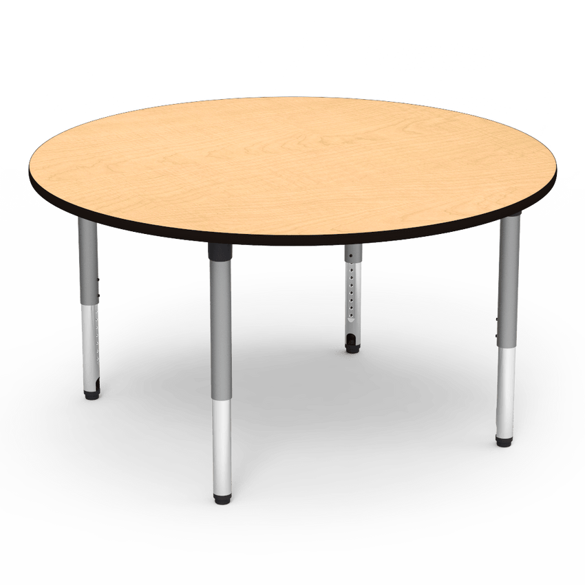 Virco 5060RADJ - 5000 Series Activity Table, 60" Round Top (Virco 5060RADJ) - SchoolOutlet