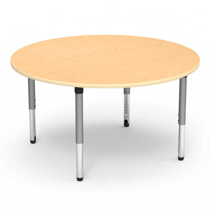 Virco 5060RADJ - 5000 Series Activity Table, 60" Round Top (Virco 5060RADJ) - SchoolOutlet