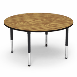 Virco 5060RADJ - 5000 Series Activity Table, 60" Round Top (Virco 5060RADJ)