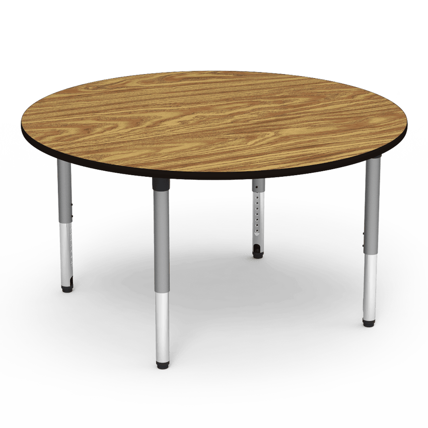 Virco 5060RADJ - 5000 Series Activity Table, 60" Round Top (Virco 5060RADJ) - SchoolOutlet