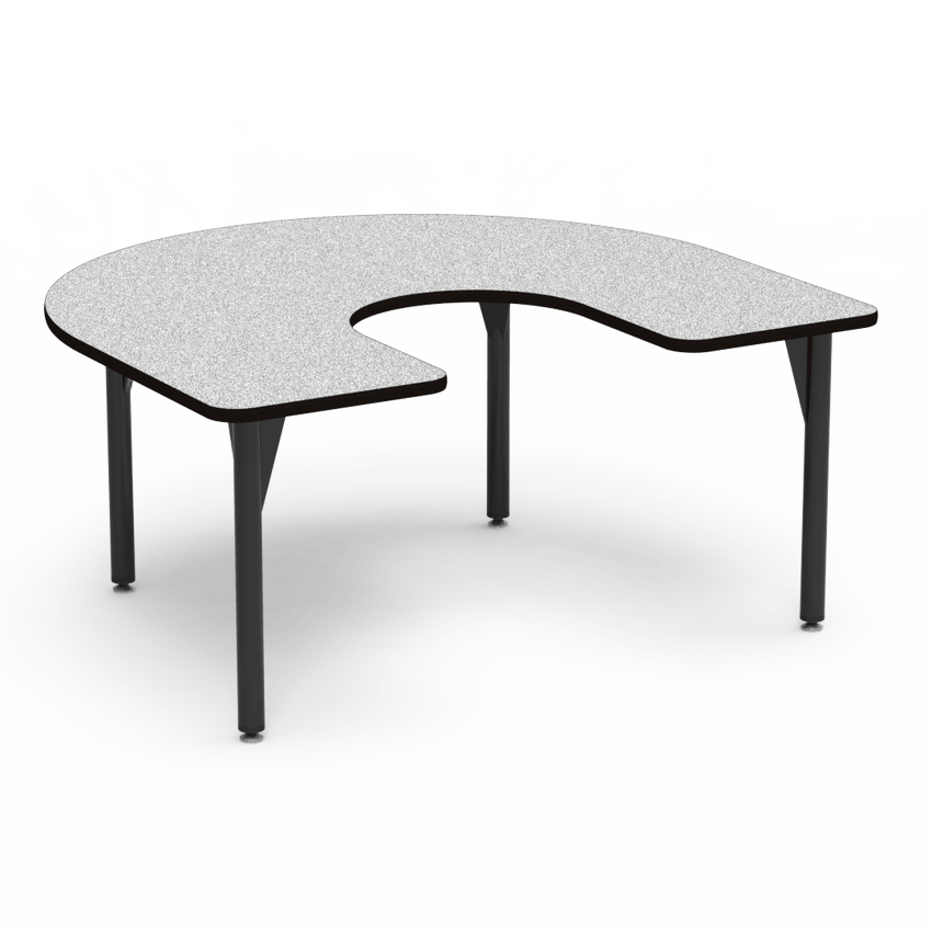 Virco 50HORSE6030 - 5000 Series Activity Table, 60" x 66" Horseshoe Top and 30" Height - SchoolOutlet