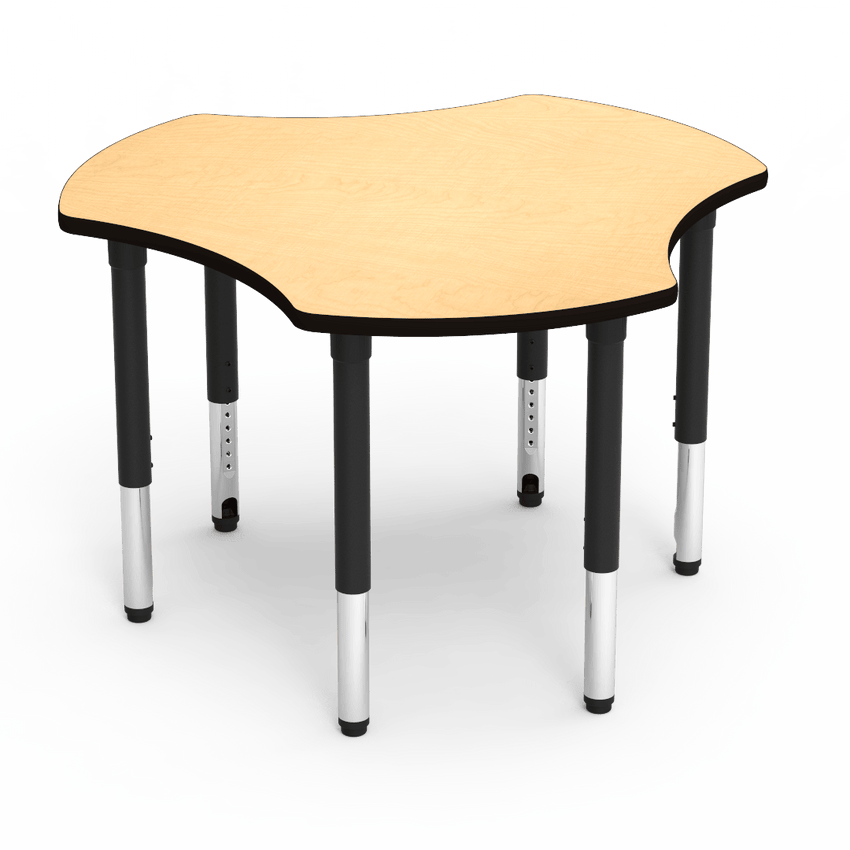 Virco 50HUB48ADJ - 5000 Series Hub Activity Table - 48" (Virco 50HUB48ADJ) - SchoolOutlet