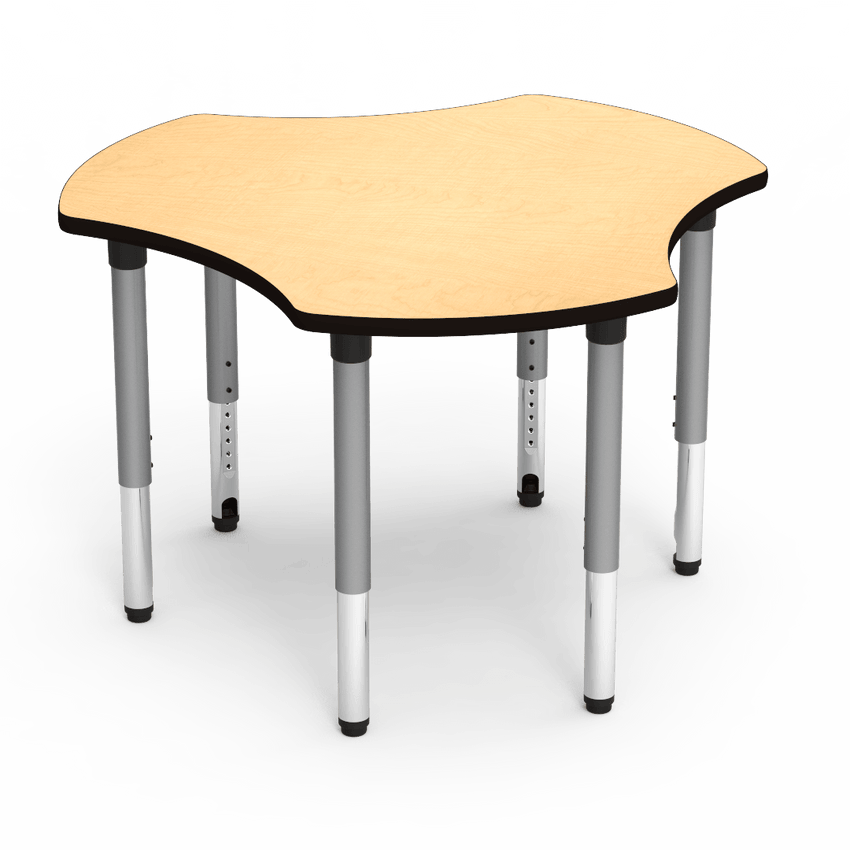 Virco 50HUB48ADJ - 5000 Series Hub Activity Table - 48" (Virco 50HUB48ADJ) - SchoolOutlet