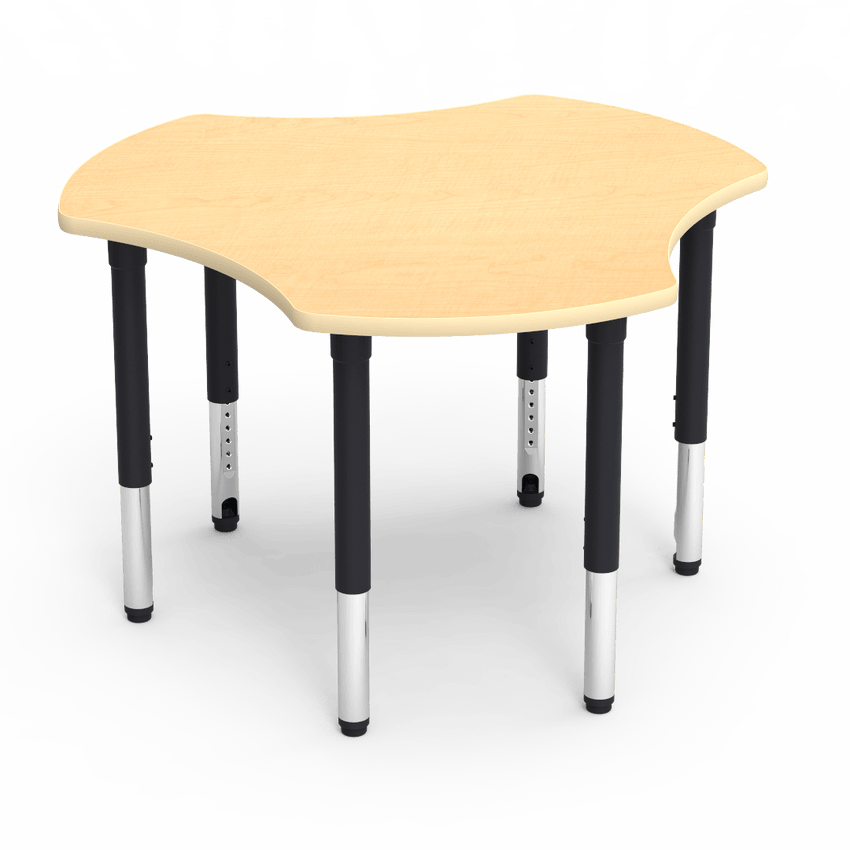 Virco 50HUB48ADJ - 5000 Series Hub Activity Table - 48" (Virco 50HUB48ADJ) - SchoolOutlet