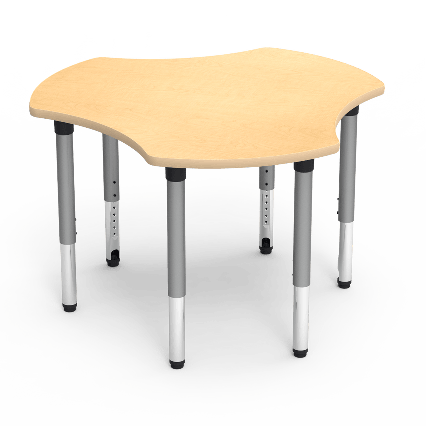 Virco 50HUB48ADJ - 5000 Series Hub Activity Table - 48" (Virco 50HUB48ADJ) - SchoolOutlet