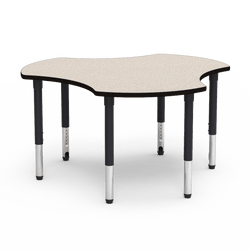 Virco 50HUB60ADJ - 5000 Series Activity Table, 60" Hub Top (Virco 50HUB60ADJ)