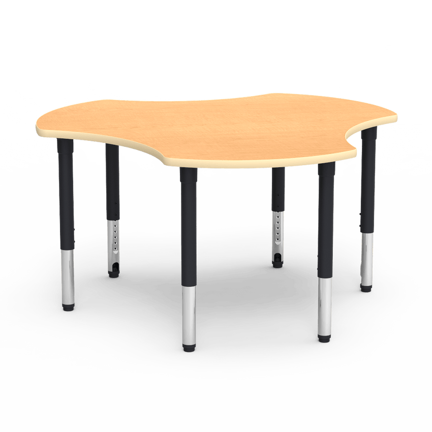 Virco 50HUB60ADJ - 5000 Series Activity Table, 60" Hub Top (Virco 50HUB60ADJ) - SchoolOutlet
