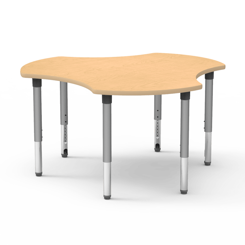 Virco 50HUB60ADJ - 5000 Series Activity Table, 60" Hub Top (Virco 50HUB60ADJ) - SchoolOutlet