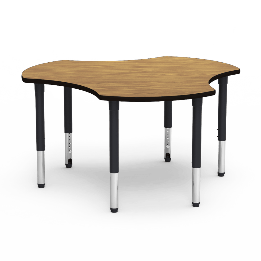 Virco 50HUB60ADJ - 5000 Series Activity Table, 60" Hub Top (Virco 50HUB60ADJ) - SchoolOutlet
