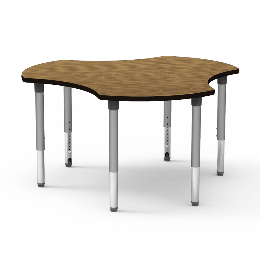 Virco 50HUB60ADJ - 5000 Series Activity Table, 60" Hub Top (Virco 50HUB60ADJ) - SchoolOutlet
