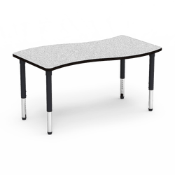 Virco 50SL3060ADJ - 5000 Series Activity Table, 30"W x 60"L x 24"-32"H Slide Top