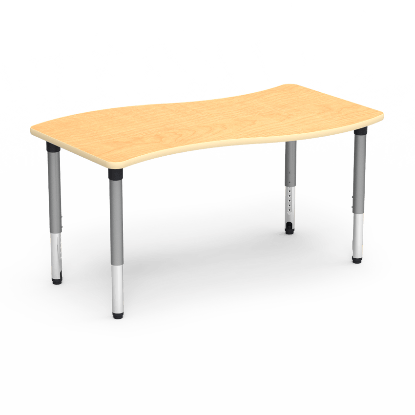 Virco 50SL3060ADJ - 5000 Series Activity Table, 30"W x 60"L x 24"-32"H Slide Top - SchoolOutlet