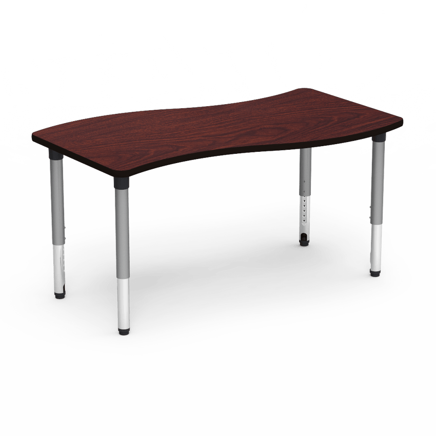 Virco 50SL3060ADJ - 5000 Series Activity Table, 30"W x 60"L x 24"-32"H Slide Top - SchoolOutlet