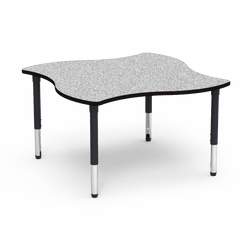 Virco 50SWV54ADJ - 5000 Series Activity Table, 54" Swerve Top (Virco 50SWV54ADJ)