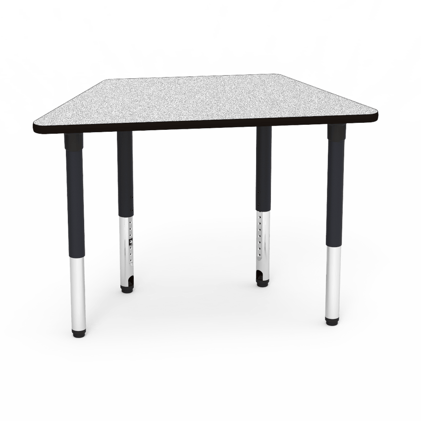 Virco 50TRAP48ADJ - 5000 Series Activity Table, 48" Trapezoid Top (Virco 50TRAP48ADJ) - SchoolOutlet
