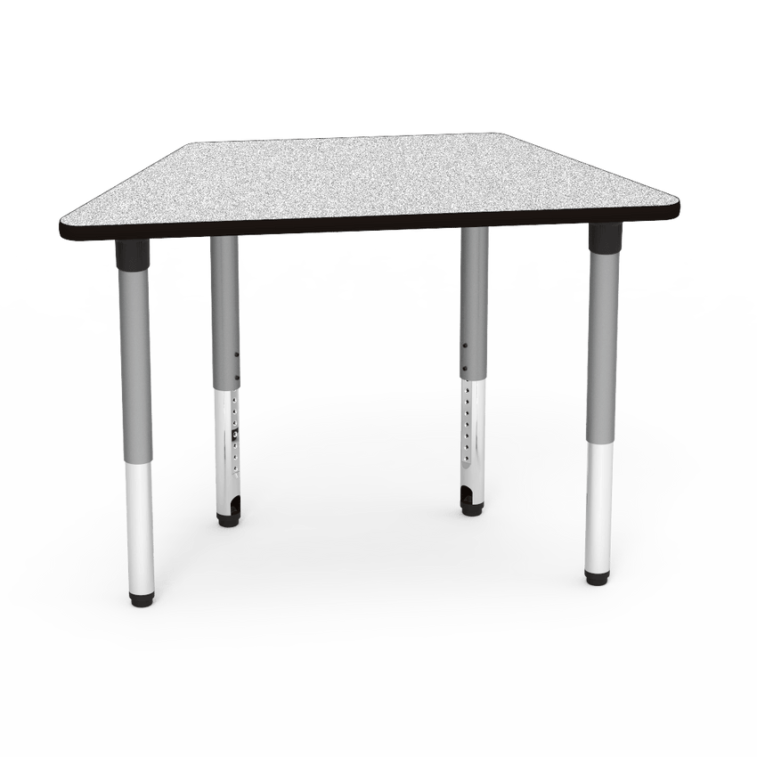 Virco 50TRAP48ADJ - 5000 Series Activity Table, 48" Trapezoid Top (Virco 50TRAP48ADJ) - SchoolOutlet